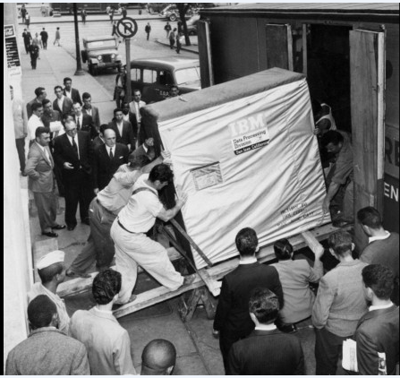 Data Migration - 5 MB IBM Hard Drive - 1956